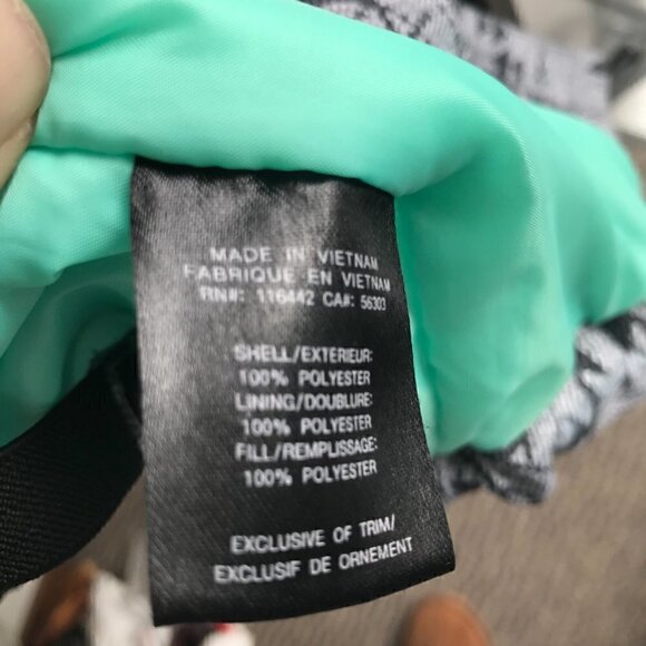 Buffalo David Bitton Outerwear Green Belted Jacket Faux Fur Hood Size M - Picture 8 of 12